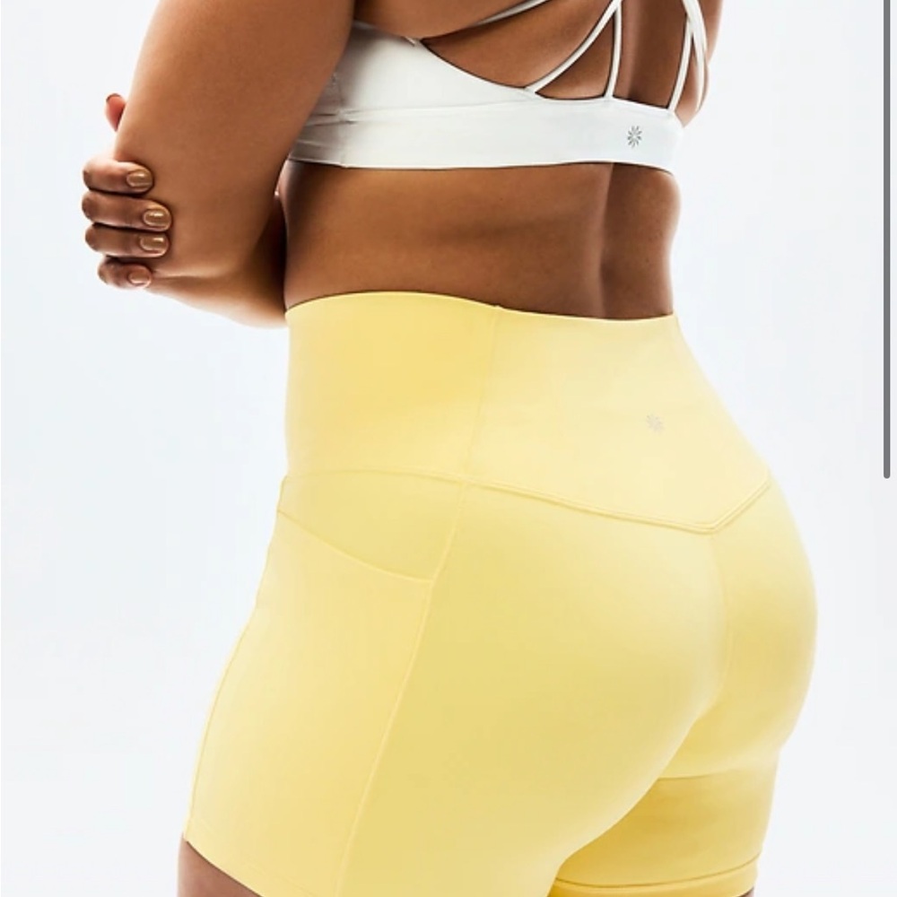 Yellow ATHLETA Shorts